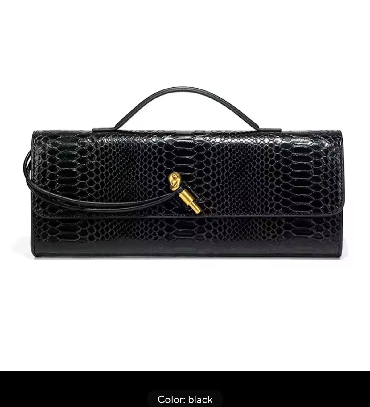 ✨ Modern Minimalist Woven Clutch