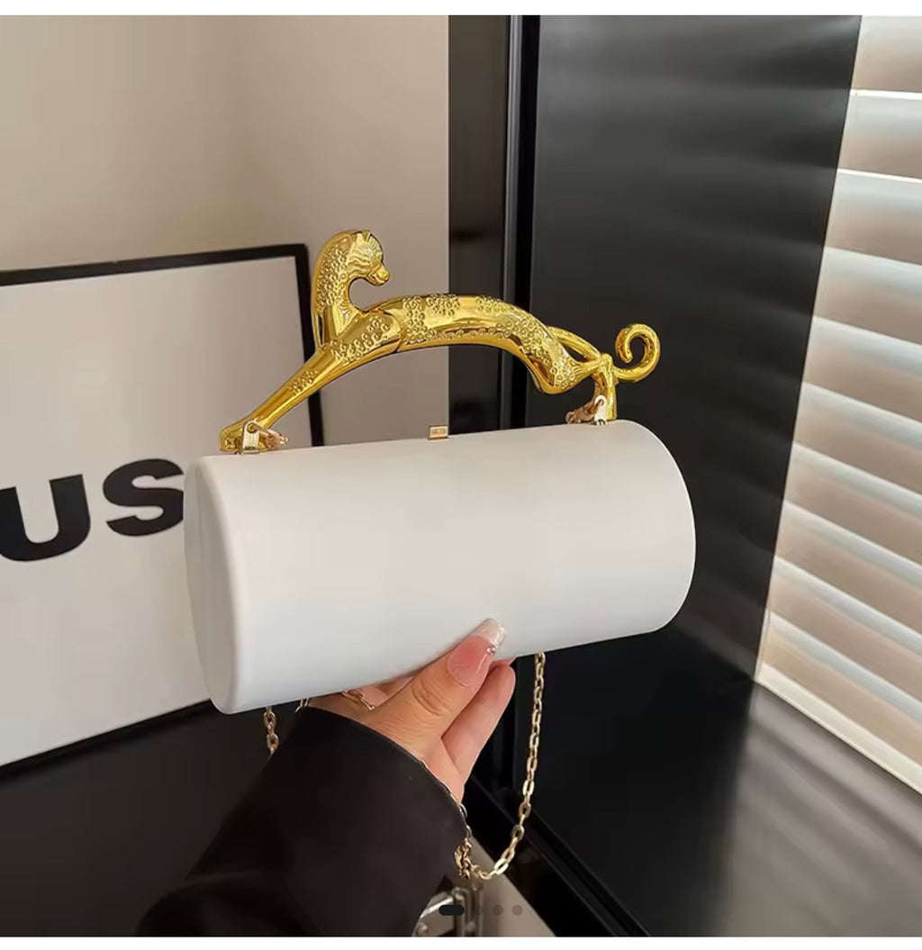 Panther Handle Clutch