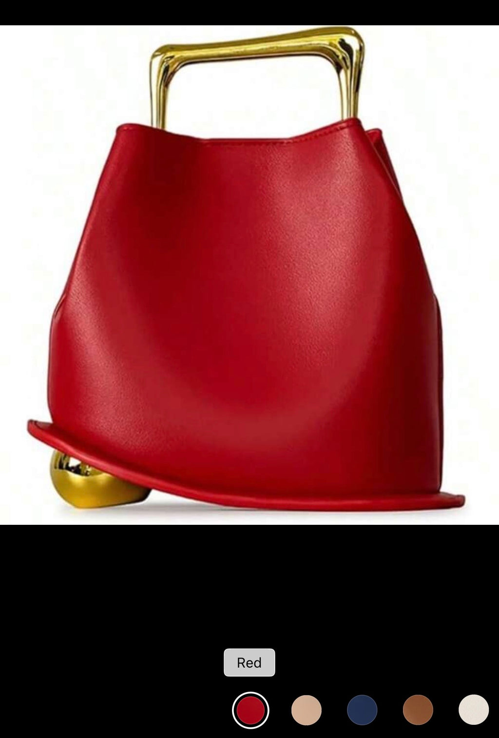 ✨ Sculpted Modern Handbag