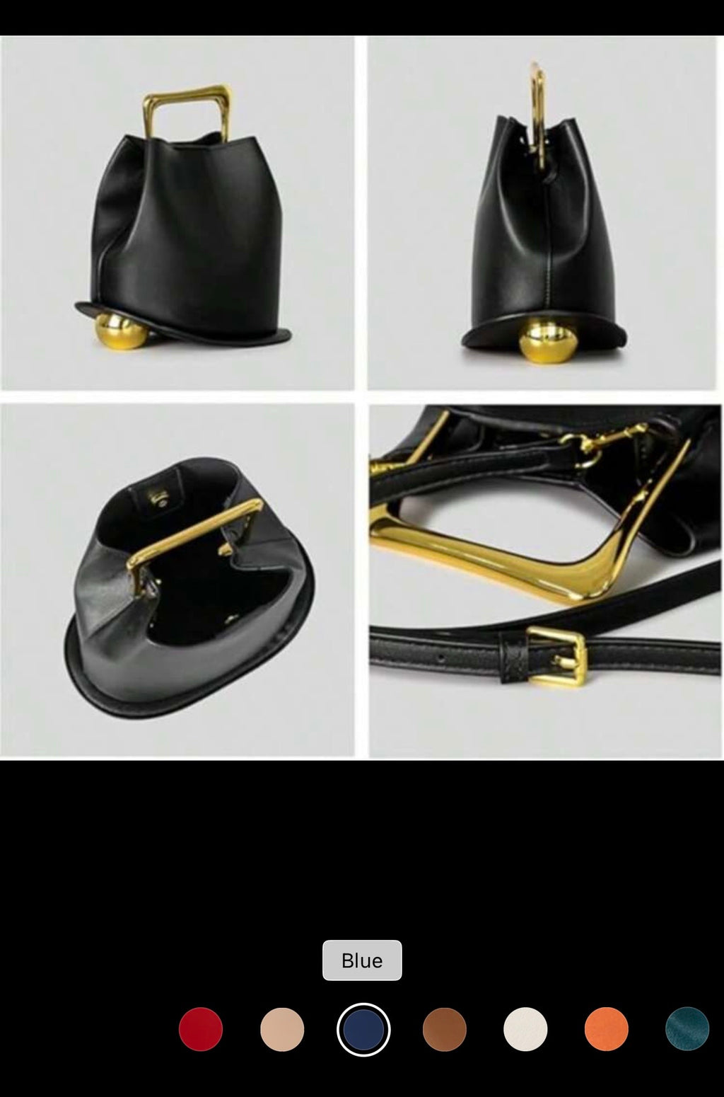✨ Sculpted Modern Handbag