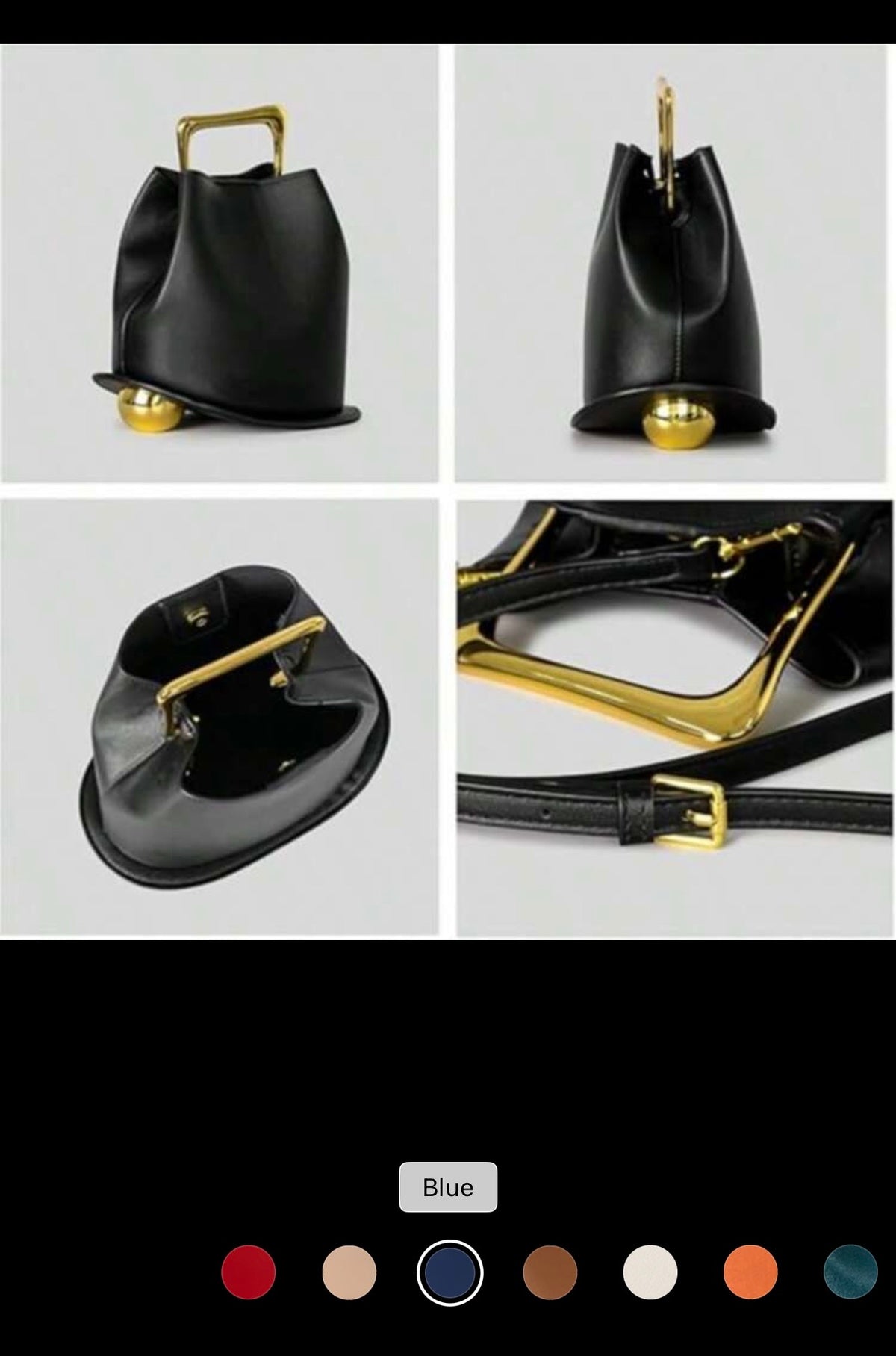 ✨ Sculpted Modern Handbag
