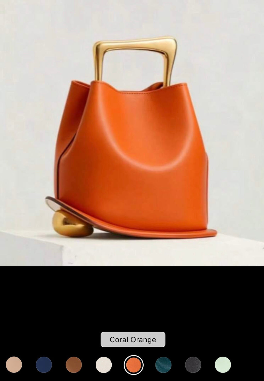 ✨ Sculpted Modern Handbag