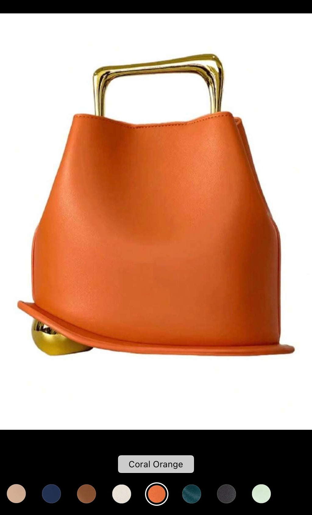 ✨ Sculpted Modern Handbag