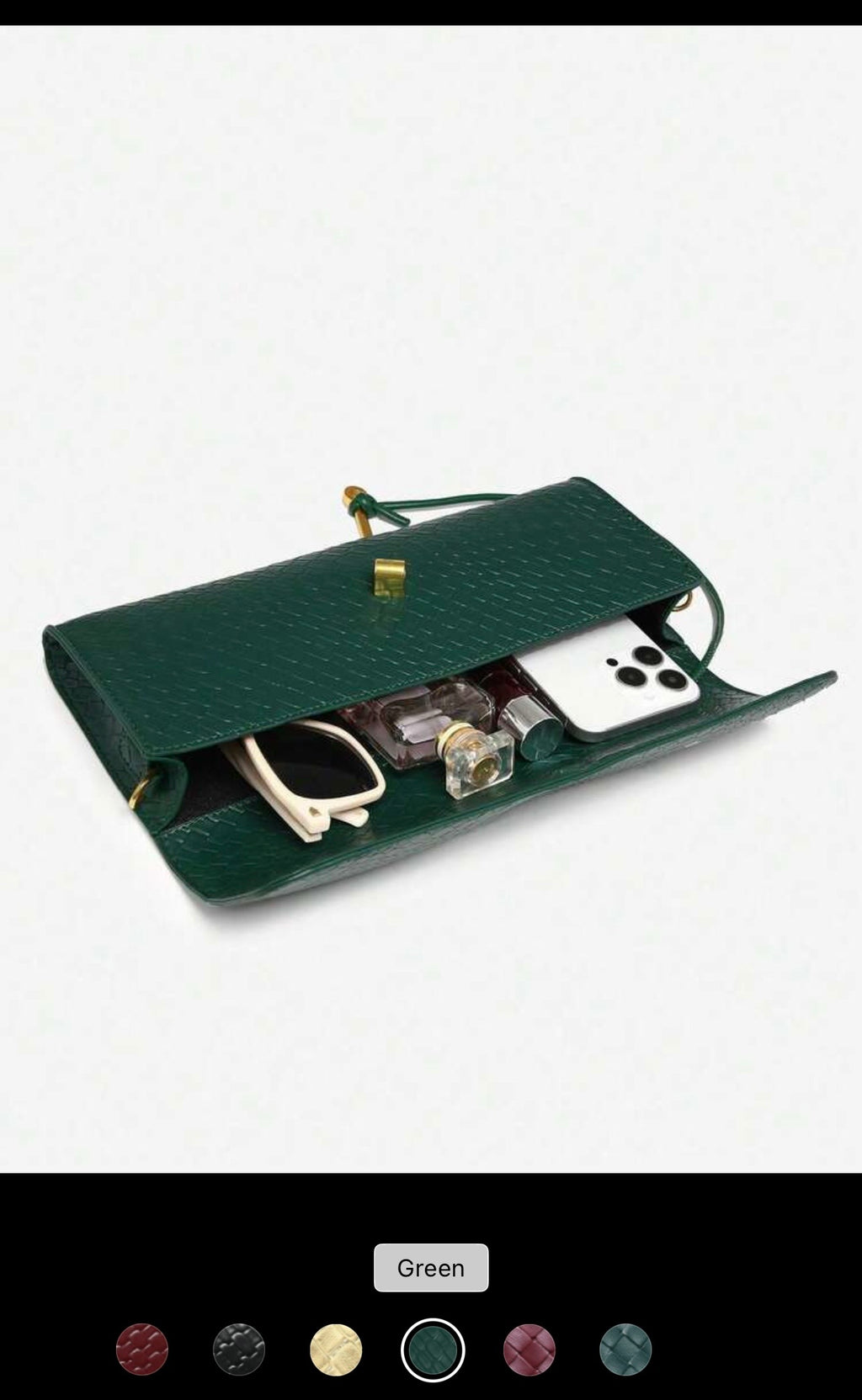 ✨ Modern Minimalist Woven Clutch