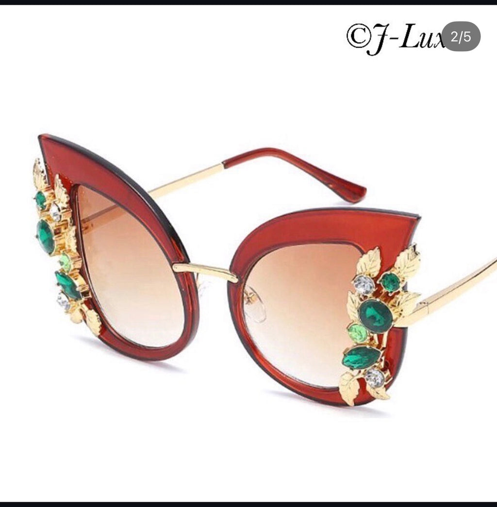 ✨Gem Embellished Sunglasses
